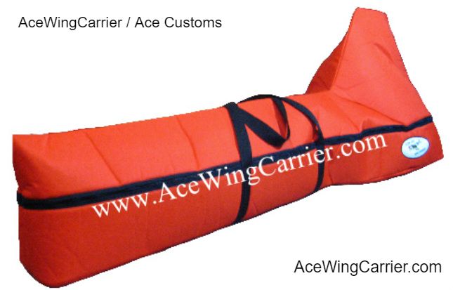 Wing Bag, RC Wing Bag, Wing Carrier, Jet Fuse Bag / RC Wing Bag - Ace Wing Carrier / Customs, Ace Wing Carrier.com