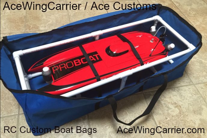 RC Boat bag, RC Boat Carrier, AceWingCarrier.com