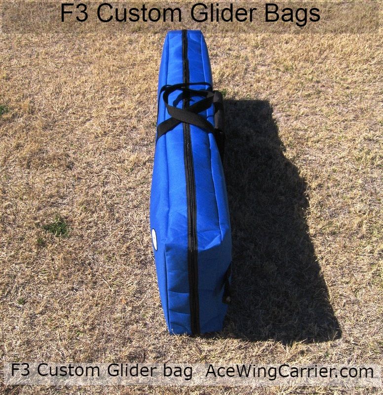 RC Glider Bag, RC Sailplane Bag, Ace Wing Carrier / Customs - AceWingCarrier.com