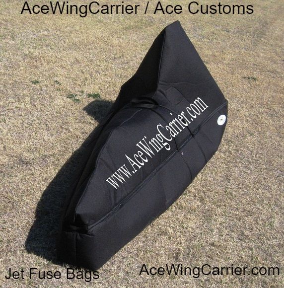 Wing Bag, RC Wing Bags, RC Wing Carrier, Fuselage Bag, Jet - RC Wing bag - Ace Wing Carrier / Customs, Ace Wing Carrier.com