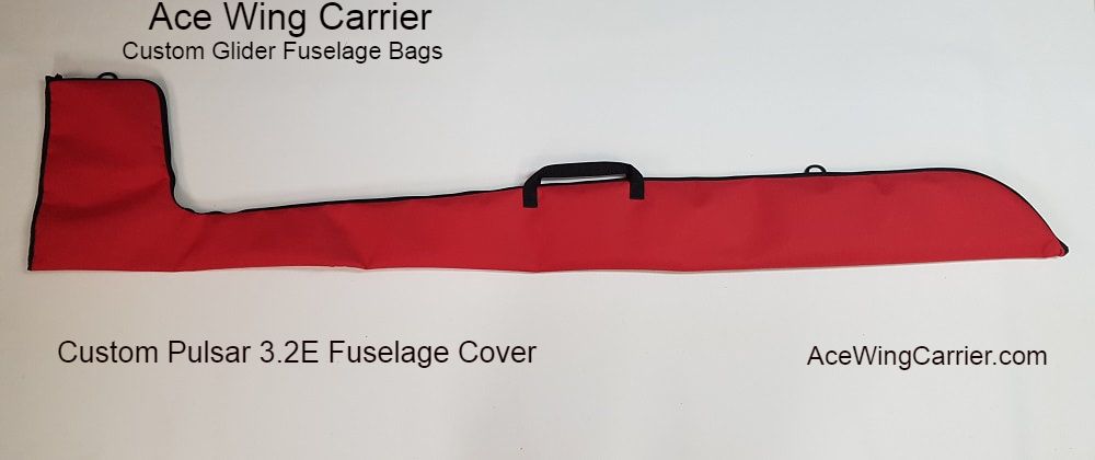 RC Pulsar 3.2E Fuselage Bag, Ace Wing Carrier / Customs - AceWingCarrier.com