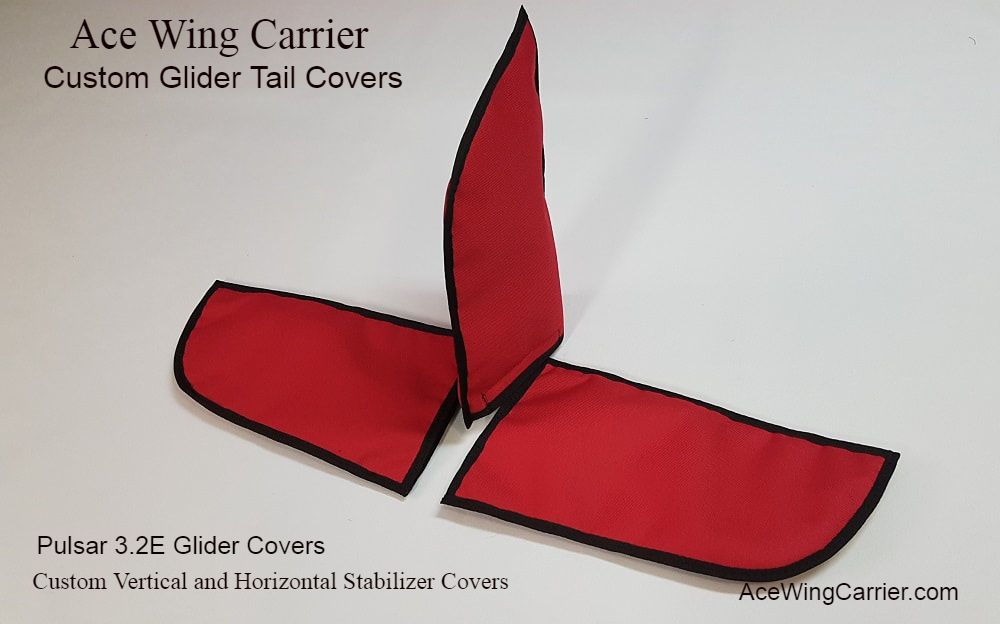 RC Pulsar 3.2E Stabilizer Covers, Ace Wing Carrier / Customs - AceWingCarrier.com