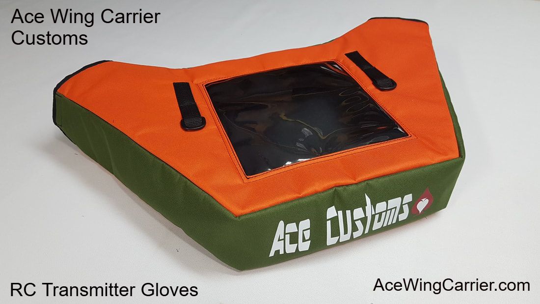 RC Transmitter Glove, RC Transmitter Winter Glove, RC Transmitter Mitt, AceWingCarrier.com