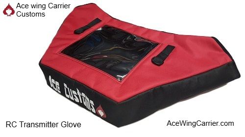 RC Extreme Transmitter glove, RC Transmitter Winter Glove, RC Transmitter Winter Case, AceWingCarrier.com