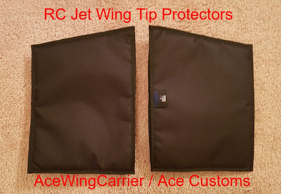 Wing Bag, Wing Carrier, RC Wing Tip Protectors, Ace Wing Carrier / Customs, Ace Wing Carrier.com