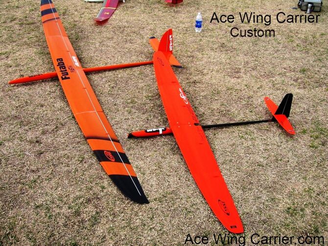 RC Sailplane Bag, RC Glider Bag, Ace Wing Carrier / Customs - Ace Wing Carrier.com