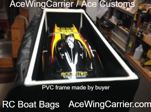 Boat bag, RC Boat Carrier, Rock Star Boat Bag | AceWingCarrier.com