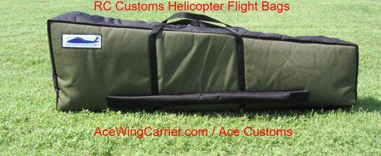 RC Helicopter Flight Bag | Ace Wing Carrier