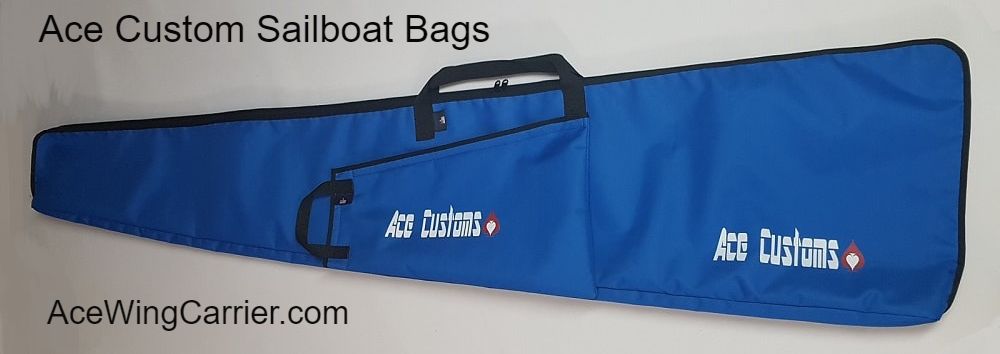 RC Sailboat Rig Bag by AceWingCarrier.com