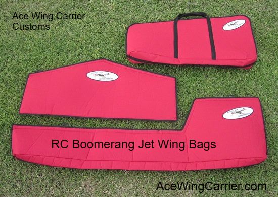 RC Wing Bags, RC Wing Carriers and RC Wing Totes Sold by Ace Wing Carrier | Customs at AceWingCarrier.com