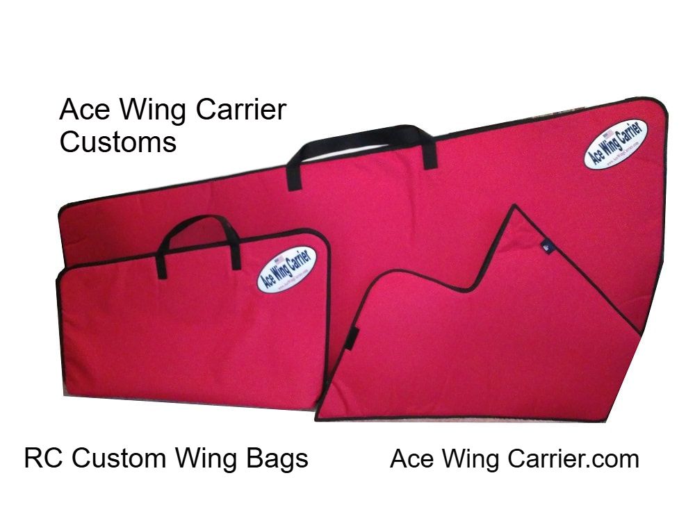 Wing Bag, RC Wing Bags, Ace Wing Carrier / Customs, Ace Wing Carrier.com